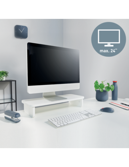SOPORTE ELEVADOR PARA MONITOR BLANCO ERGO LEITZ 64340001