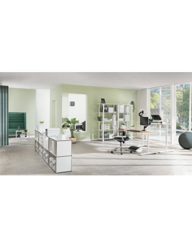 SOPORTE ELEVADOR PARA MONITOR AJUSTABLE GRIS...