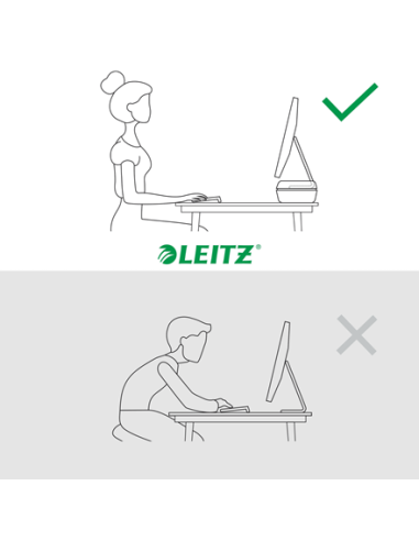 SOPORTE ELEVADOR PARA MONITOR AJUSTABLE GRIS...