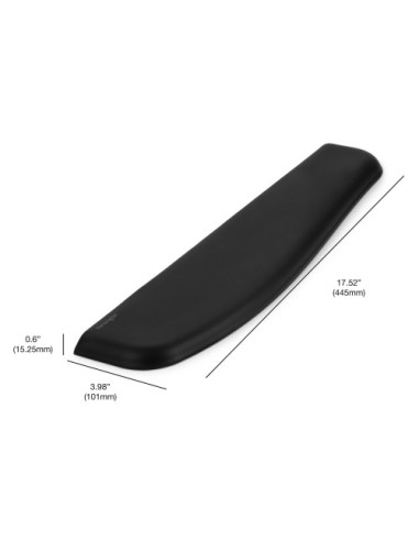 REPOSAMUÑECAS PARA TECLADO NEGRO ERGOSOFT...