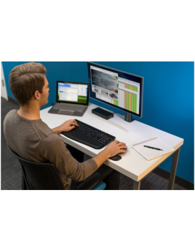 REPOSAMUÑECAS PARA TECLADO NEGRO ERGOSOFT...