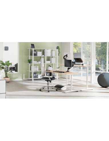 REPOSAPIES AJUSTABLE GRIS ERGO LEITZ 65030085