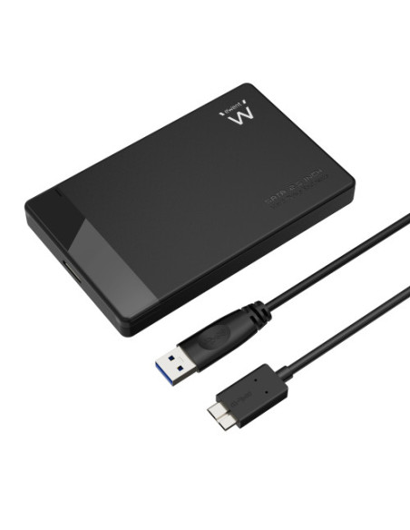 EWENT CAJA HDD/SDD SATA 2.5 SIN TORNILLOS USB 3.2 EWENT CAJA HDD/SDD SATA 2.5 SIN TORNILLOS USB 3.2