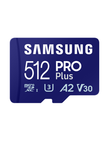 SAMSUNG MICRO SD PRO PLUS 512 GB (MB-MD512SA/EU) (Q3'23) SAMSUNG MICRO SD PRO PLUS 512 GB (MB-MD512SA/EU) (Q3'23)