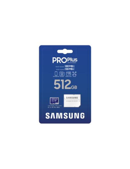 SAMSUNG MICRO SD PRO PLUS 512 GB (MB-MD512SA/EU) (Q3'23)
