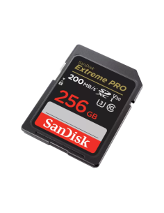 SANDISK EXTREME PRO 256GB SDXC MEMORY CARD + 2 YEARS RESCUEPRO DELUXE UP TO 200MB/S & 140MB/S READ/WRITE SPEEDS 2
