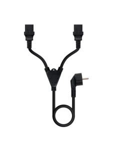 NANOCABLE CABLE ALIMENTACIÓN CEE7/M - 2XC13/H