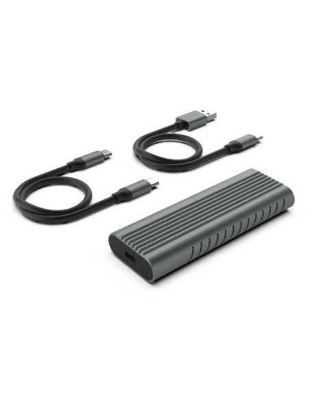 EWENT CARCASA PORTÁTIL PARA UNIDAD PCIE SSD/USB-C 3.2 GEN2 M.2 NVME EWENT CARCASA PORTÁTIL PARA UNIDAD PCIE SSD/USB-C 3.2 GEN2 M.2 NVME
