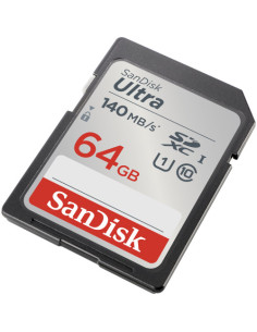 SANDISK ULTRA 64GB SDXC MEMORY CARD 140MB/S 2