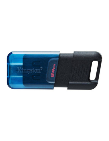 KINGSTON 64GB DATATRAVELER 80 M 200MB/S USB-C 3.2 GEN 1