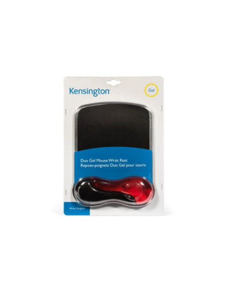 ALFOMBRILLA CON REPOSAMUÑECAS DUO GEL BICOLOR PARA RATON KENSINGTON 62402