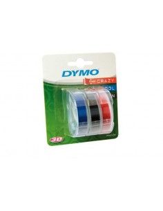 CINTA DYMO 3D 9MM 3M. NEGRA P/3