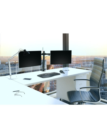 BRAZO DOBLE MONITOR SMARTFIT ERGO EXTENSIBLE KENSINGTON K55409WW