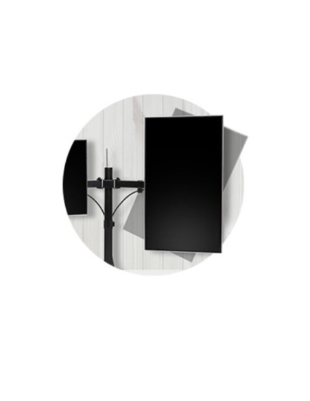 BRAZO DOBLE MONITOR SMARTFIT ERGO EXTENSIBLE KENSINGTON K55409WW