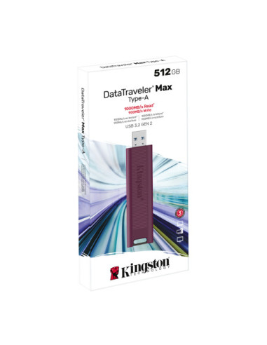 KINGSTON 512GB DATATRAVELER MAX TYPE-A...
