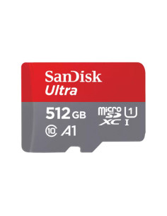 SANDISK ULTRA MICROSDXC 512GB + SD ADAPTER 150MB/S A1 CLASS 10 UHS-I