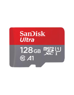 SANDISK ULTRA MICROSDXC 128GB + SD ADAPTER 140MB/S A1 CLASS 10 UHS-I