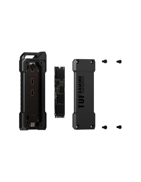 CARCASA DE SSD ASUS TUF GAMING AT1 ESD-T1A/BLK/G/AS/