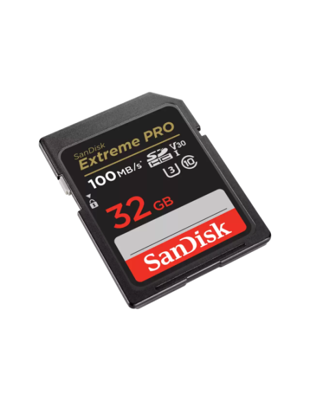 SANDISK EXTREME PRO 32GB SDHC MEMORY CARD + 2 YEARS RESCUEPRO DELUXE UP TO 100MB/S & 90MB/S READ/WRITE SPEEDS SANDISK EXTREME PRO 32GB SDHC MEMORY CARD + 2 YEARS RESCUEPRO DELUXE UP TO 100MB/S & 90MB/S READ/WRITE SPEEDS