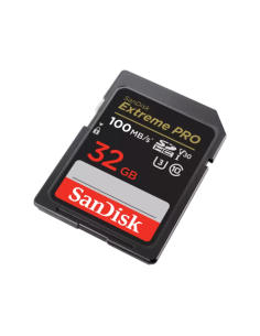 SANDISK EXTREME PRO 32GB SDHC MEMORY CARD + 2 YEARS RESCUEPRO DELUXE UP TO 100MB/S & 90MB/S READ/WRITE SPEEDS 2
