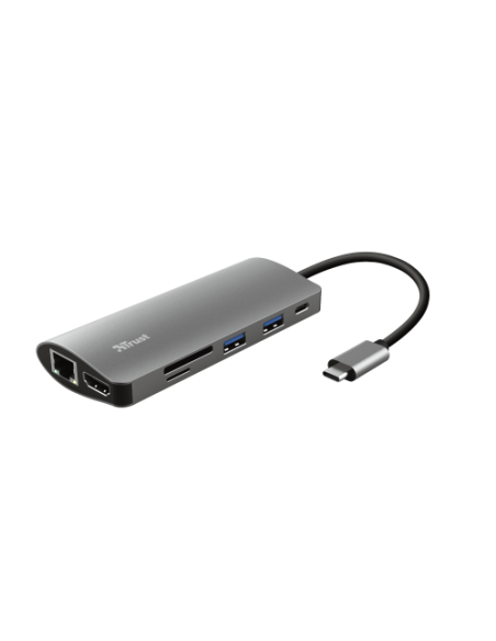 TRUST ADAPTADOR MULTIPUERTO USB-C TRUST ADAPTADOR MULTIPUERTO USB-C