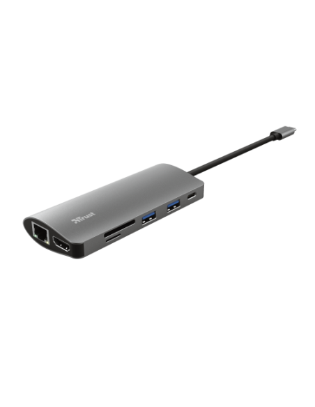 TRUST ADAPTADOR MULTIPUERTO USB-C