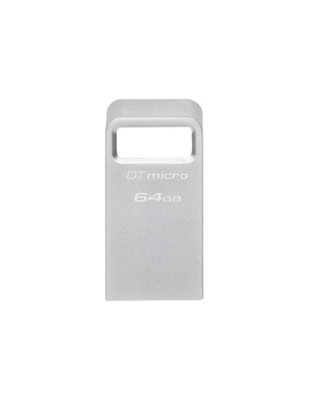 KINGSTON 64GB DATATRAVELER MICRO 200MB/S METAL USB 3.2 GEN 1 KINGSTON 64GB DATATRAVELER MICRO 200MB/S METAL USB 3.2 GEN 1