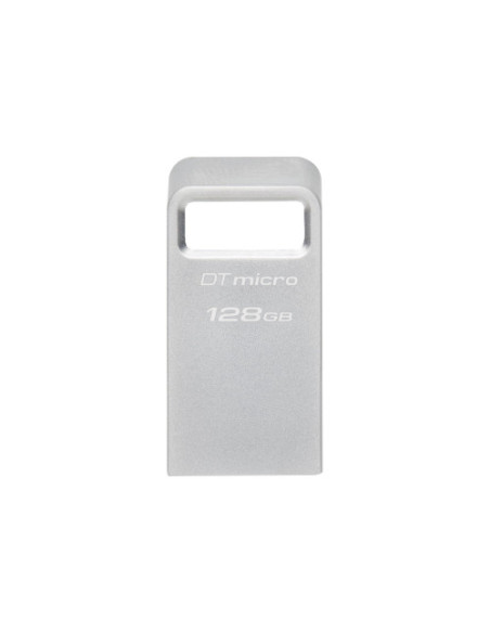 KINGSTON 128GB DATATRAVELER MICRO 200MB/S METAL USB 3.2 GEN 1 KINGSTON 128GB DATATRAVELER MICRO 200MB/S METAL USB 3.2 GEN 1