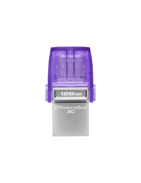 KINGSTON 128GB DATATRAVELER MICRODUO 3C 200MB/S DUAL USB-A + USB-C