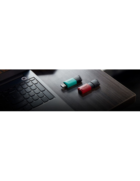 KINGSTON 256GB USB3.2 GEN1 DATATRAVELER EXODIA M (BLACK + TEAL)