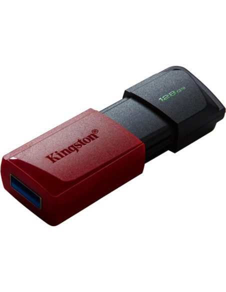 KINGSTON 128GB USB3.2 GEN1 DATATRAVELER EXODIA M (BLACK + RED)