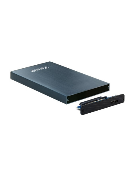 TOOQ CAJA EXTERNA PARA DISCOS DE 2,5" AZUL