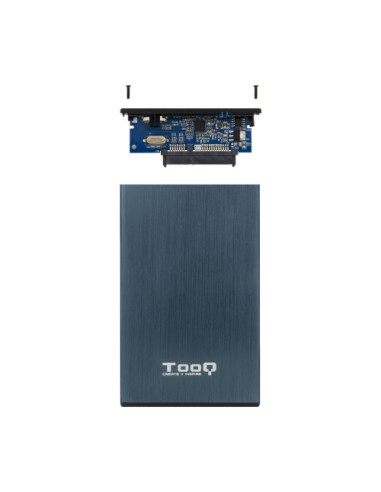 TOOQ CAJA EXTERNA PARA DISCOS DE 2,5" AZUL