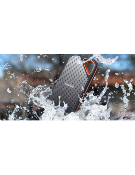 SANDISK EXTREME PRO 2TB PORTABLE SSD - READ/WRITE SPEEDS UP TO 2000MB/S, USB 3.2 GEN 2X2, FORGED ALUMINUM ENCLOSURE, 2-METER DRO