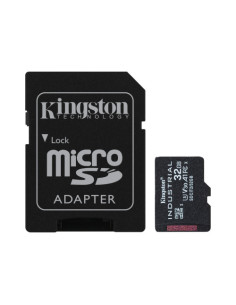 KINGSTON 32GB MICROSDHC INDUSTRIAL C10 A1 PSLC CARD + SD ADAPTER