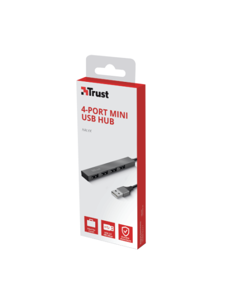 TRUST HALYX 4-PORT MINI USB HUB (23786)