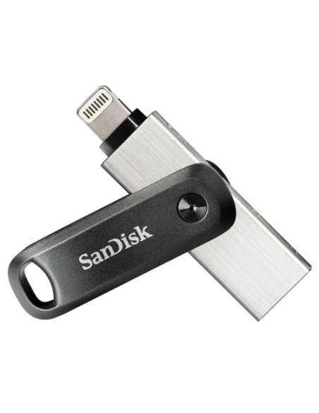 SANDISK IXPAND FLASH DRIVE GO 256GB - USB3.0 + LIGHTNING - FOR IPHONE AND IPAD SANDISK IXPAND FLASH DRIVE GO 256GB - USB3.0 + LIGHTNING - FOR IPHONE AND IPAD