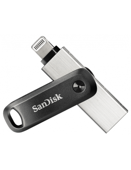 SANDISK IXPAND FLASH DRIVE GO 64GB - USB3.0 + LIGHTNING - FOR IPHONE AND IPAD SANDISK IXPAND FLASH DRIVE GO 64GB - USB3.0 + LIGHTNING - FOR IPHONE AND IPAD