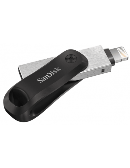 SANDISK IXPAND FLASH DRIVE GO 64GB - USB3.0 + LIGHTNING - FOR IPHONE AND IPAD