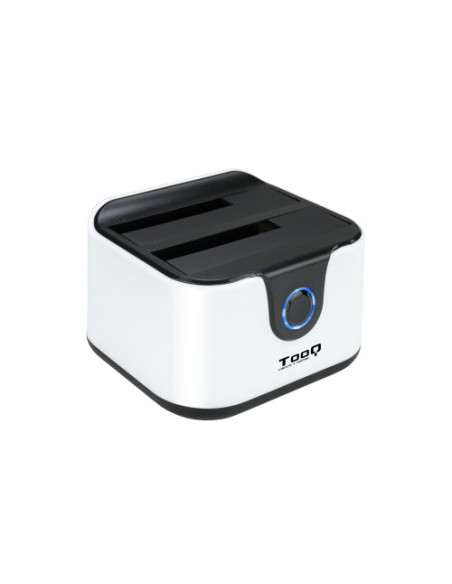 TOOQ CLONE DOCKING STATION PARA 2XSATA 2.5/3.5 USB 3.0 NEGRO/BLANCO TQDS-802BW TOOQ CLONE DOCKING STATION PARA 2XSATA 2.5/3.5 USB 3.0 NEGRO/BLANCO TQDS-802BW