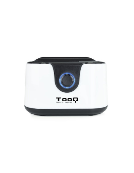 TOOQ CLONE DOCKING STATION PARA 2XSATA 2.5/3.5 USB 3.0 NEGRO/BLANCO TQDS-802BW