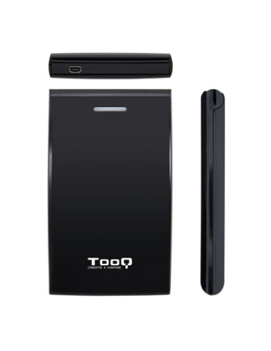 TOOQ CAJA EXTERNA HD TQE-2526B NEGRA 2.5"...