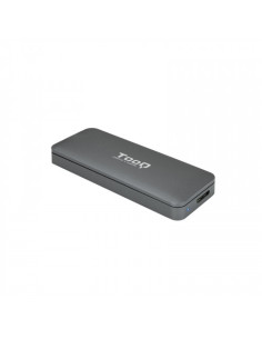 CAJA EXTERNA TOOQ TQE-2281G SSD M.2 NGFF USB 3.1 GEN1 GRIS