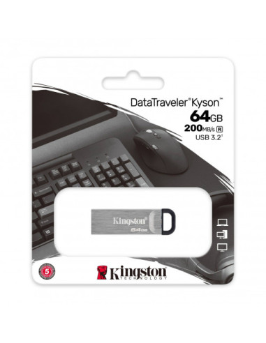 KINGSTON 64GB USB3.2 GEN 1 DATATRAVELER KYSON