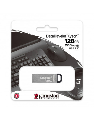 KINGSTON 128GB USB3.2 GEN 1 DATATRAVELER KYSON