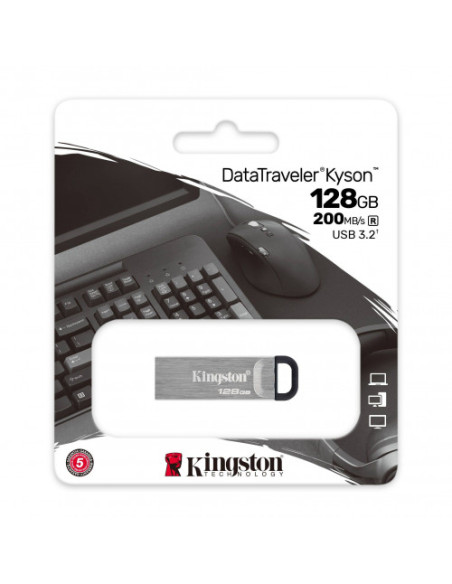 KINGSTON 128GB USB3.2 GEN 1 DATATRAVELER KYSON