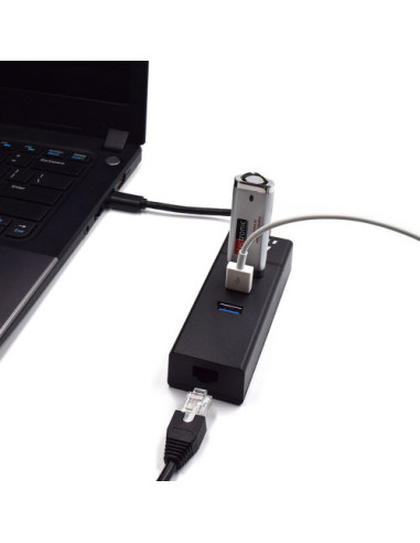 EWENT HUB 3 PUERTOS USB 3.1 GEN1 (USB 3.0) TIPO...