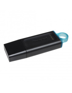 KINGSTON 64GB USB3.2 GEN 1 DATATRAVELER EXODIA (BLACK + TEAL) 2