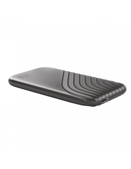 SANDISK MY PASSPORT TM SSD 2TB SPACE GRAY, 1050MB/S READ, 1000MB/S WRITE, PC & MAC COMPATIABLE