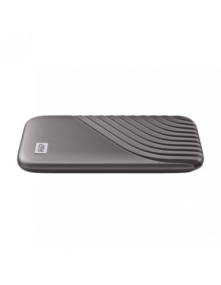 SANDISK MY PASSPORT TM SSD 2TB SPACE GRAY, 1050MB/S READ, 1000MB/S WRITE, PC & MAC COMPATIABLE